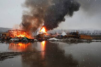 El campamento Standing Rock