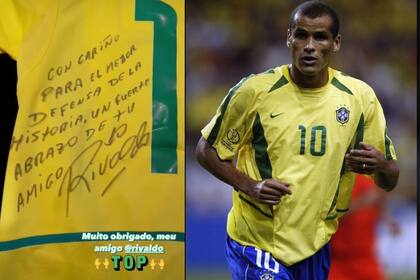 El campeón con Brasil en Corea del Sur-Japón 2002 le dedicó un mensaje a Sergio Ramos. Crédito: Instagram