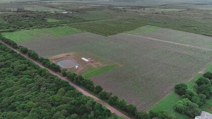 El campo queda cerca del pueblo santiagueño de La Aurora, donde viven 2000 habitantes