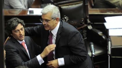 Julián Domínguez les tomó juramento a Juan Ignacio Forlón y Julián Álvarez
