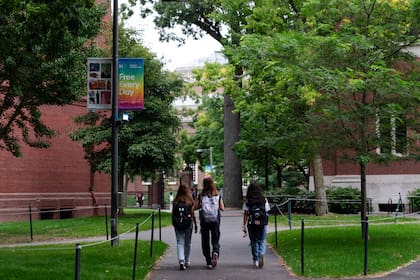 El campus de Harvard