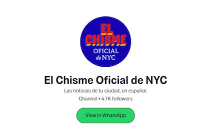 El canal de WhatsApp creado por el gobierno de Mamdani en la Ciudad de Nueva York