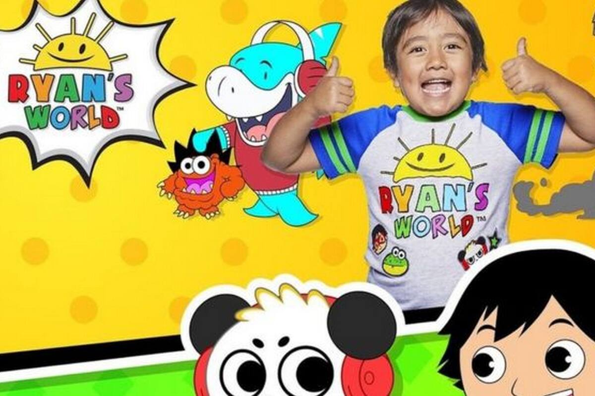 El canal Ryans World tiene 23 millones de suscriptores