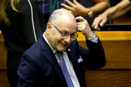 El canciller argentino, Jorge Faurie, representó a la Argentina en la asunción de Bolsonaro