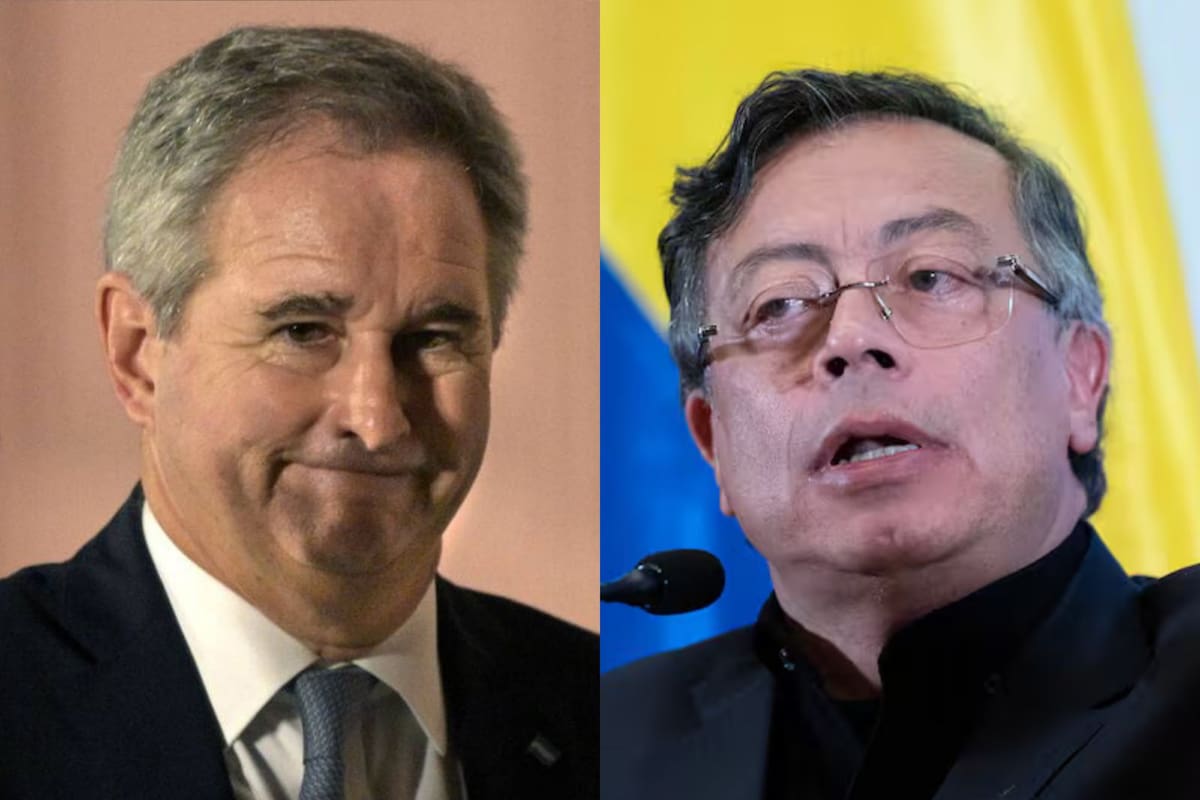 El canciller argentino, Pablo Quirno, cuestionó al presidente de Colombia, Gustavo Petro