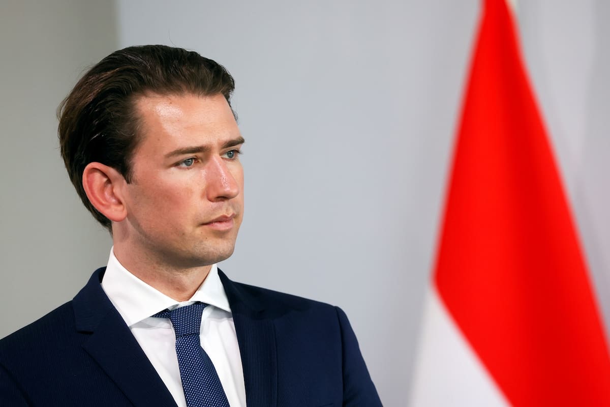 El canciller federal de Austrtia, Sebastian Kurz