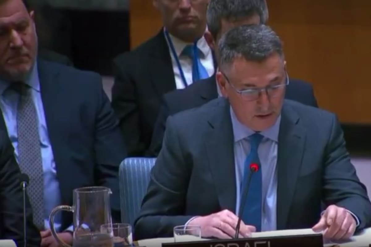 El canciller israelí aludió al conflicto por las Islas Malvinas para criticar a Reino Unido.