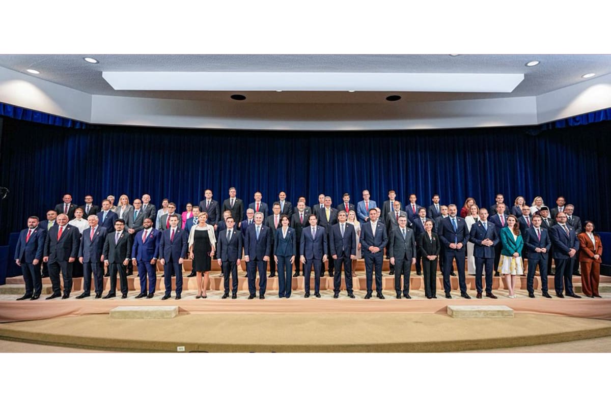 El canciller Pablo Quirno participó de la reunión ministerial sobre Resurgimiento del Terrorismo Político en Washington, convocada por el secretario de Estado norteamericano, Marco Rubio.
