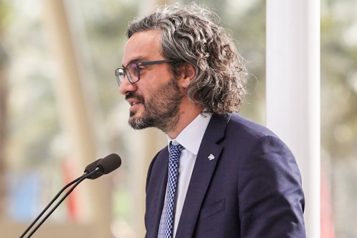 El canciller Santiago Cafiero