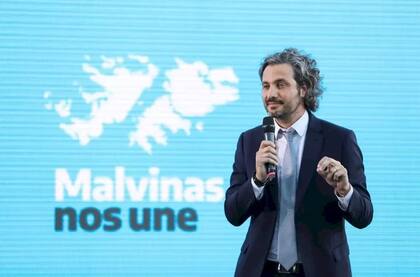 El canciller, Santiago Cafiero