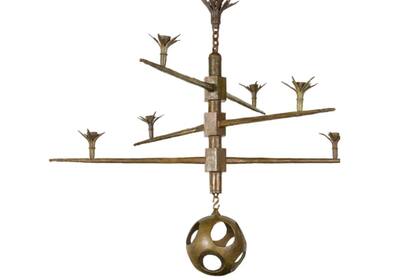 El candelabro de Giacometti que podría alcanzar millones de dólares en una subasta