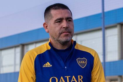 El candidato a presidente de Boca Juniors y actual vicepresidente del club, Juan Román Riquelme