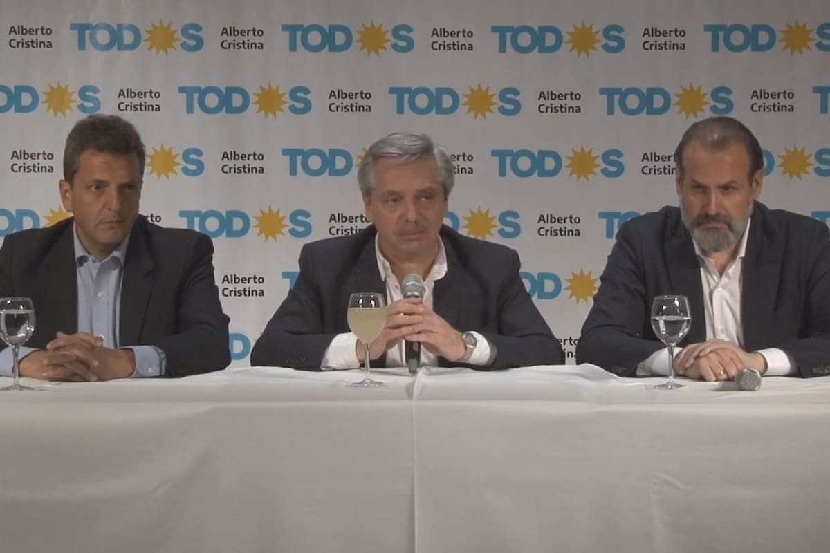 El candidato del Frente de Todos