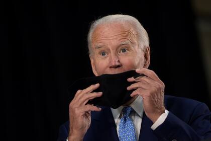 El candidato demócrata a la presidencia de Estados Unidos, Joe Biden