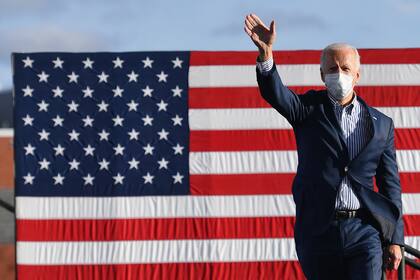 El candidato demócrata Joe Biden