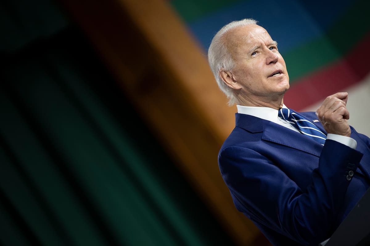 El candidato demócrata Joe Biden