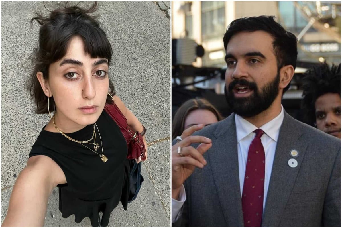 El candidato demócrata para estas elecciones a la alcaldía de Nueva York, Zohran Mamdani, y su esposa Rama Duwaji