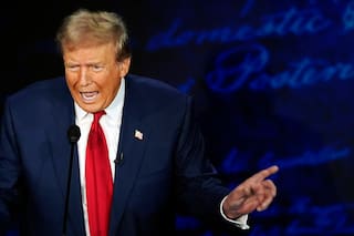 Por qué Trump decidió bajarse de un próximo debate electoral con Harris: “Ella quiere revancha”