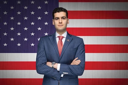 El candidato republicano Alexander Hale denunció que su rival, Alexander Kalai (foto), es financiado por una familia con un extenso historial de donaciones al Partido Demócrata