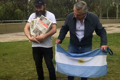 El canillita de Alberto Fernández