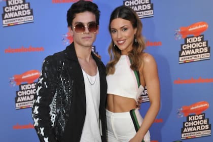 Agustina Agazzani, y su novio Agustin Bernasconi