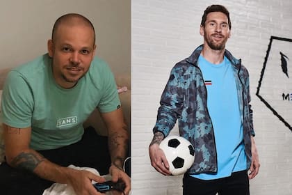 El cantante contó que el futbolista le pidió que le toque "Muerte en Hawai". Crédito fotos: Instagram