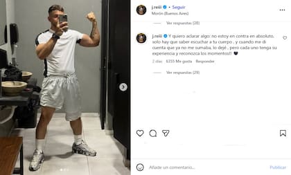 El cantante detalló en su publicación que no está en contra de la marihuana, pero que a él no le hacía bien
(Foto: @j.reiii)