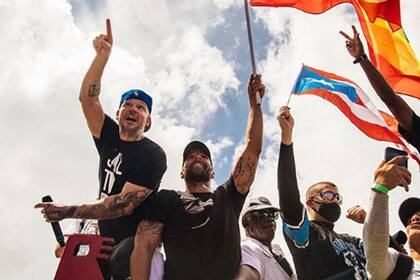 El cantante fue uno de los protagonistas de las protestas del año pasado