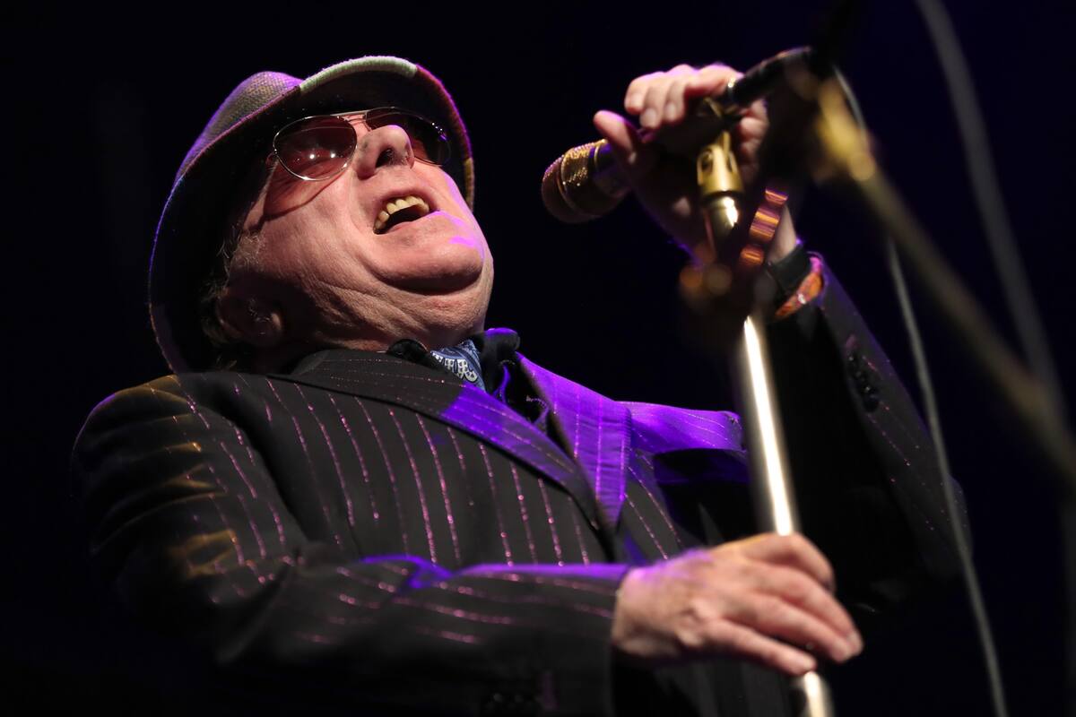 El cantante irlandés Van Morrison quiere salas de conciertos llenas de público