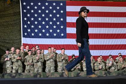 El cantante Kid Rock, amigo de Donald Trump (AP Foto/John Amis, Archivo)