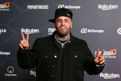 El cantante de reggaetón Nicky Jam