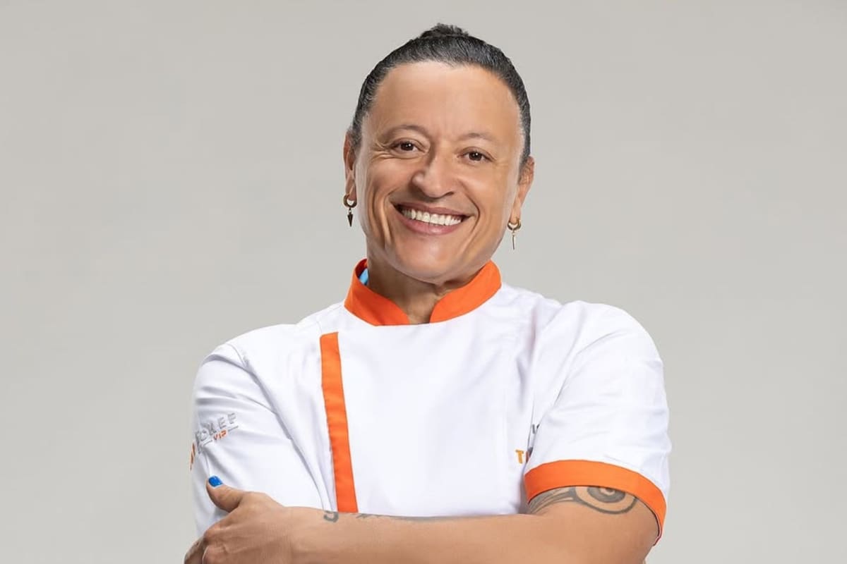 El cantante preparó unos tostones con pollo, un platillo que le realizaba su mamá cuando era pequeño
