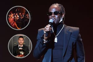 El cantante protagonizó una polémica actitud en la gala del Balón de Oro