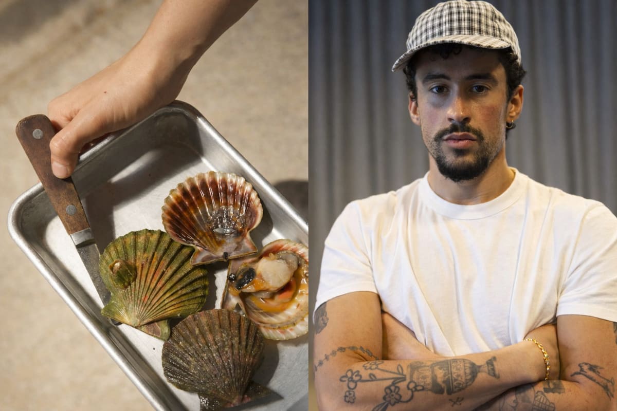 El cantante puertorriqueño eligió un exclusivo rincón de Núñez para su primera salida nocturna en la ciudad