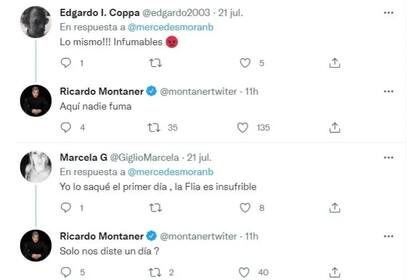 El cantante respondió una catarata de mensajes en los que apuntaban contra la familia y el programa