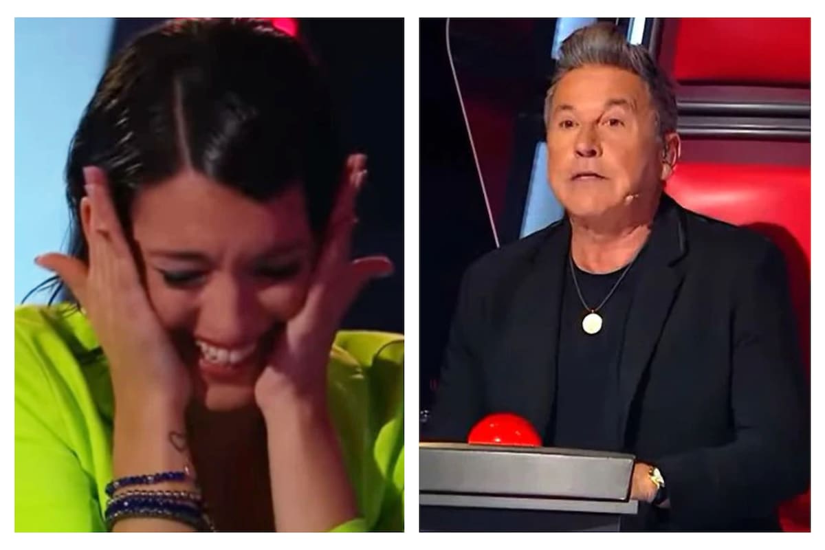 El cantante "robó" a Bianca Cherutti luego de que quedara eliminada en La Voz Argentina, pero hubo una seña previa que no pasó inadvertida