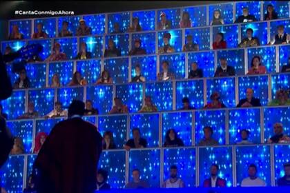 El cantante se hizo pasar por participante (Captura video)