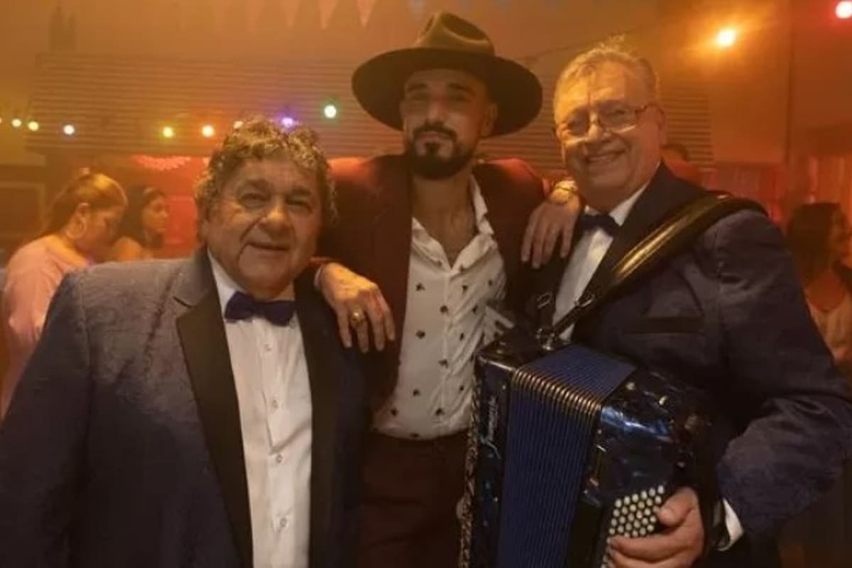 El cantante se unió al grupo de cumbia santafesina para reversionar uno de sus temas.