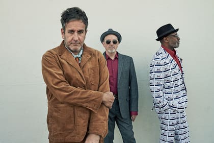 Terry Hall con Horace Panter y Lynval Golding, los fundadores de The Specials
