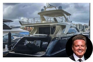 Cómo es Sky, el lujoso yate que Luis Miguel ocultó en un paraíso fiscal