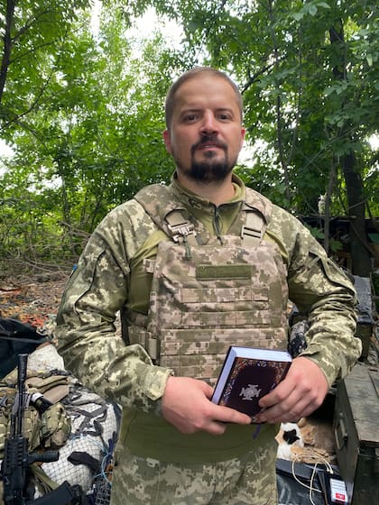 El capellán Evgeny Vorona