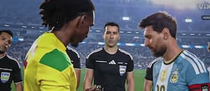 Qué representa la estatuilla que recibió ayer Lionel Messi de manos del capitán de Benín