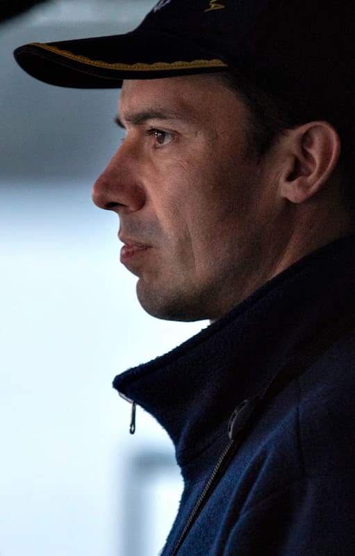 El capitán de corbeta, Guillermo Donadío