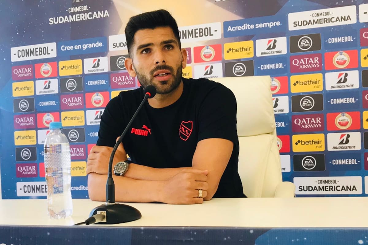 El capitán de Independiente. Silvio Romero, volvió a referirse a la derrota ante Racing