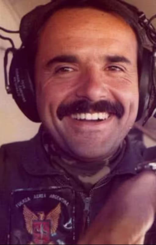 El capitán de la Fuerza Aérea argentina Rubén Héctor Martel