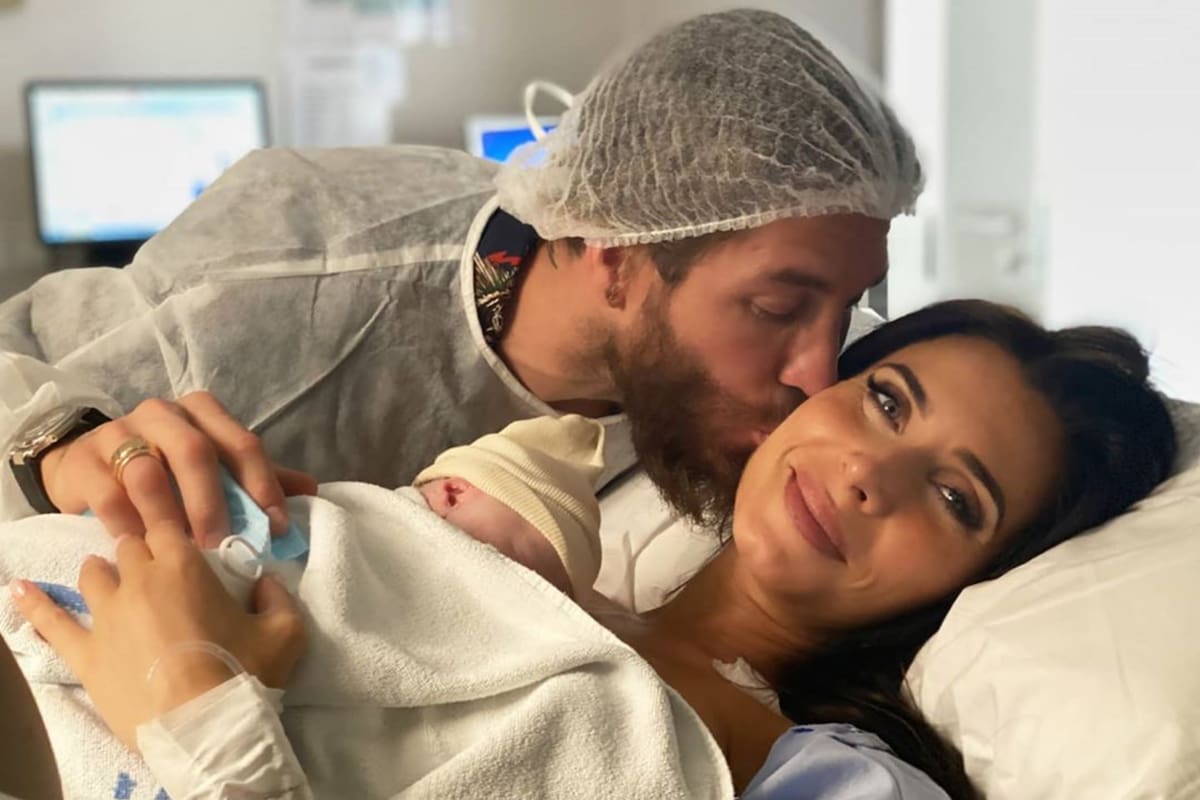 El capitán del Real Madrid y la periodista Pilar Rubio fueron padres y le pusieron Máximo Adriano. Crédito: Instagram