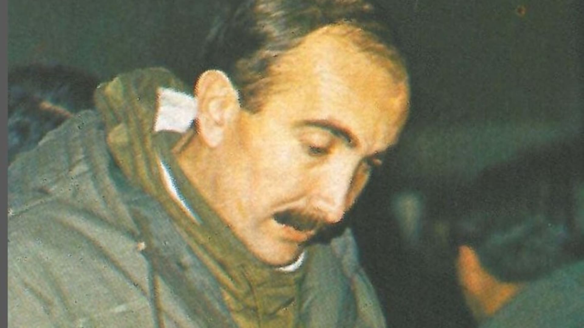 El capitán Eduardo Villarruel en Malvinas