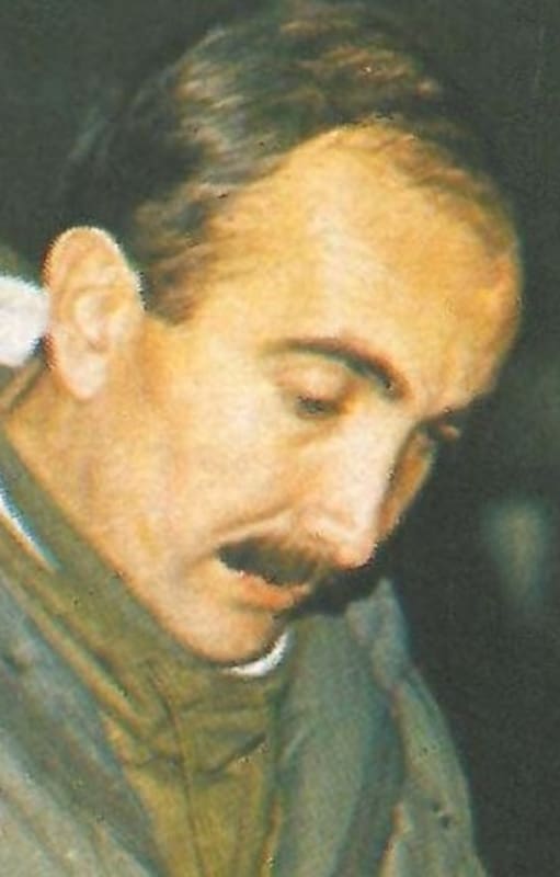 El capitán Eduardo Villarruel en Malvinas