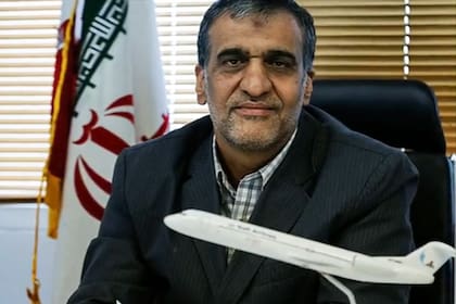 El capitán Gholamreza Ghasemi, quien sería el piloto principal del vuelo de la polémica que está paralizado en Ezeiza por sospecha de vínculos con el terrorismo