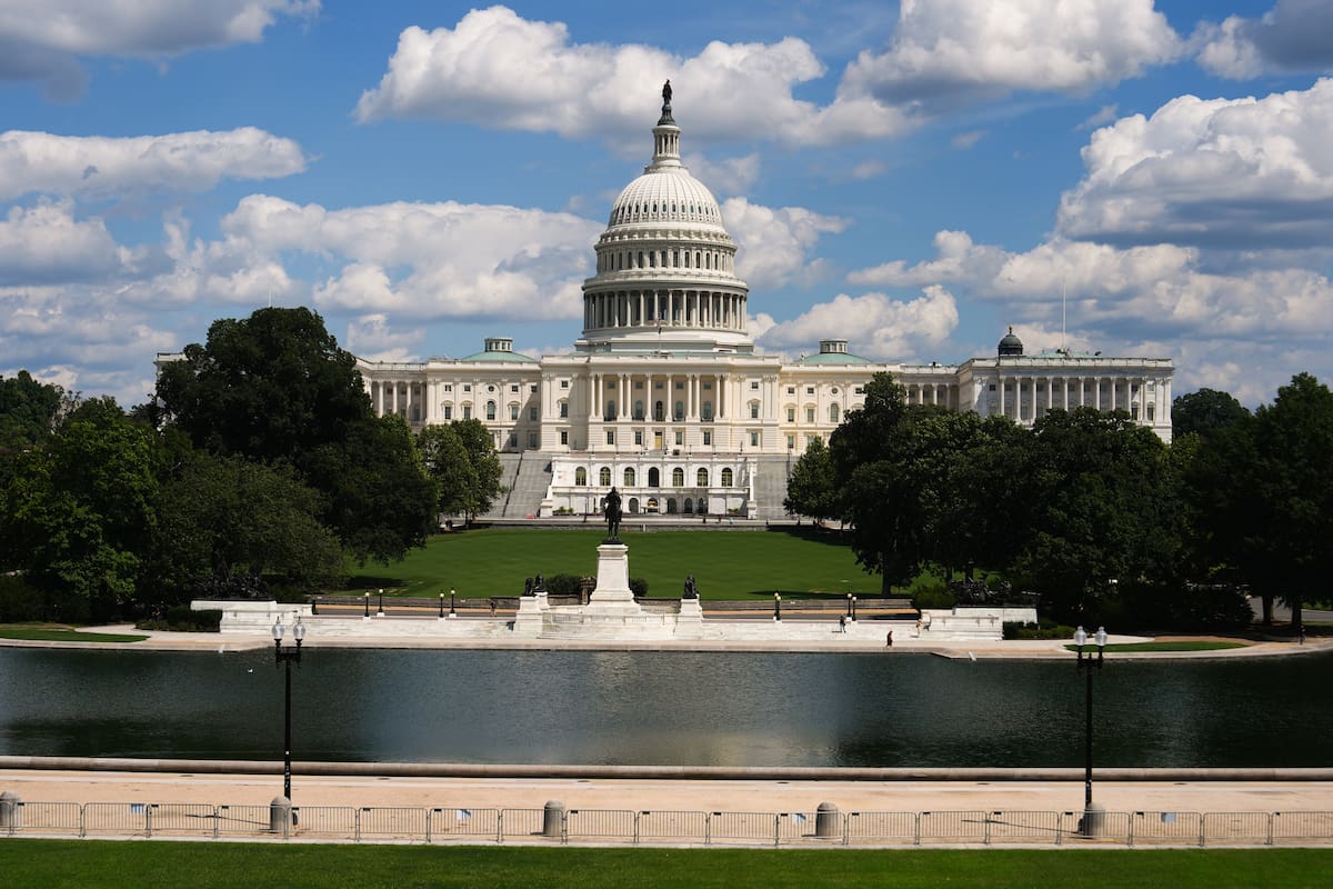 El Capitolio federal, el martes 25 de agosto de 2026, en Washington. (AP Foto/Julia Demaree Nikhinso